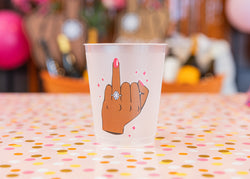 "Pour it Up" Bachelorette Party Cups -Medium Brown (16)-Pour It Up Bachelorette Party Cups-Brown Skin Bride LLC-Brown Skin Bride