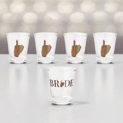 Bride Shot Glass Set - 5 Pack (5)