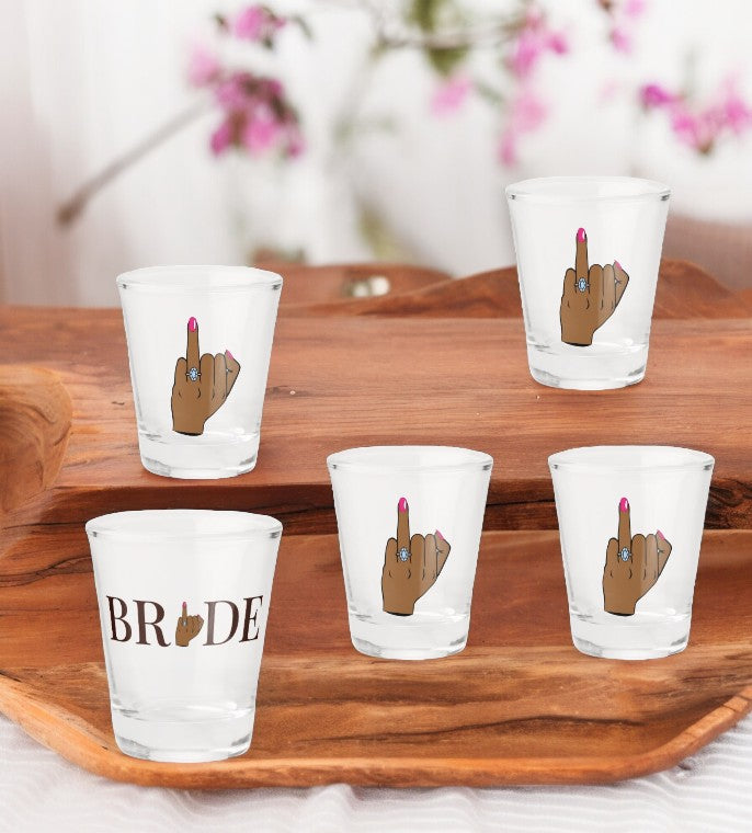 Bride Shot Glass Set - 5 Pack (5)