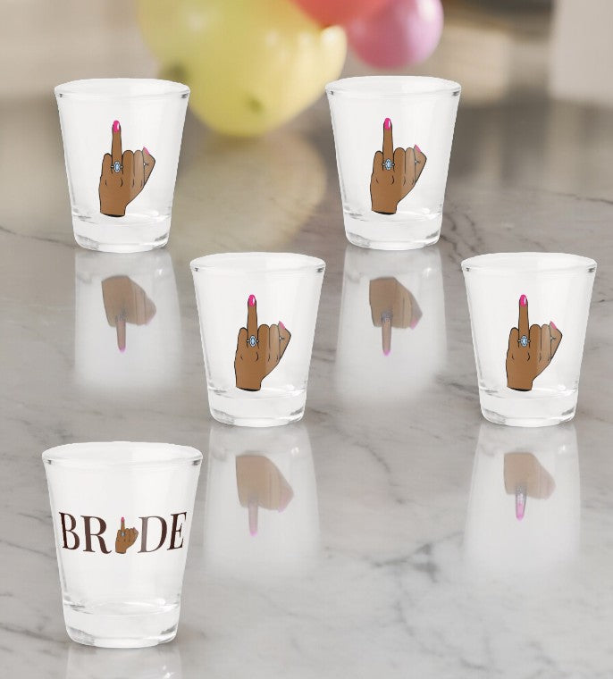 Bride Shot Glass Set - 5 Pack (5)